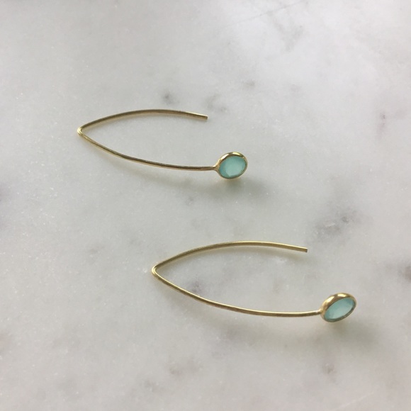 Jewelry - 14k gold plated .925 Sterling Silver Earrings